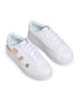 Tenis Blanco Básico Dijes Dorados 9814